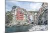 Italy, Cinque Terre, Riomaggiore-Rob Tilley-Mounted Photographic Print