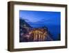 Italy, Cinque Terre, Vernazza at Dawn-Rob Tilley-Framed Photographic Print