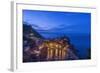 Italy, Cinque Terre, Vernazza at Dawn-Rob Tilley-Framed Photographic Print