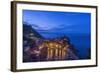 Italy, Cinque Terre, Vernazza at Dawn-Rob Tilley-Framed Photographic Print