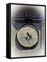 Italy Clock 2-Chris Bliss-Framed Stretched Canvas