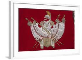 Italy, Corazzieri Trumpeters Emblem at Cuirassiers Gala-null-Framed Giclee Print