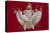 Italy, Corazzieri Trumpeters Emblem at Cuirassiers Gala-null-Stretched Canvas