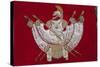 Italy, Corazzieri Trumpeters Emblem at Cuirassiers Gala-null-Stretched Canvas