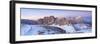 Italy, Cortina D'Ampezzo, Winter Sunset on Tofana Di Rozes-Anne Maenurm-Framed Photographic Print