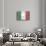 Italy Country Flag - Barnwood Painting-Lantern Press-Art Print displayed on a wall