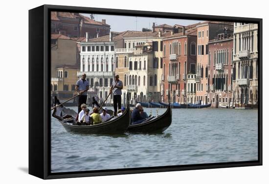 Italy Daily Life-Andrew Medichini-Framed Stretched Canvas