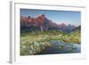 Italy, Dolomites, Trentino Alto Adige, Pale Di San Martino Mountains-Alfonso Morabito-Framed Photographic Print