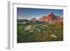 Italy, Dolomites, Trentino Alto Adige, Pale Di San Martino Mountains-Alfonso Morabito-Framed Photographic Print