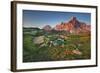 Italy, Dolomites, Trentino Alto Adige, Pale Di San Martino Mountains-Alfonso Morabito-Framed Photographic Print