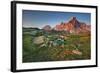 Italy, Dolomites, Trentino Alto Adige, Pale Di San Martino Mountains-Alfonso Morabito-Framed Photographic Print