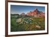 Italy, Dolomites, Trentino Alto Adige, Pale Di San Martino Mountains-Alfonso Morabito-Framed Photographic Print