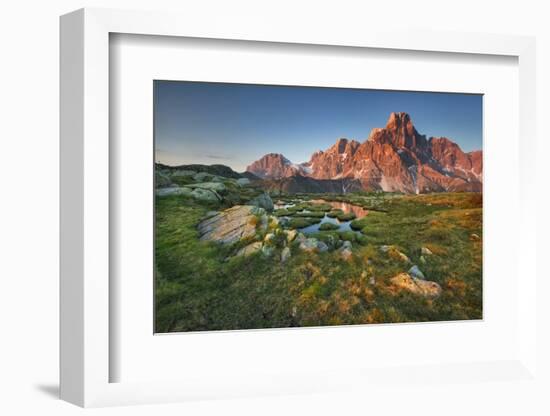 Italy, Dolomites, Trentino Alto Adige, Pale Di San Martino Mountains-Alfonso Morabito-Framed Photographic Print