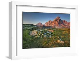 Italy, Dolomites, Trentino Alto Adige, Pale Di San Martino Mountains-Alfonso Morabito-Framed Photographic Print