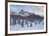 Italy, Dolomites, Veneto, Cadini Misurina on Sunset-Anne Maenurm-Framed Photographic Print