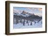 Italy, Dolomites, Veneto, Cadini Misurina on Sunset-Anne Maenurm-Framed Photographic Print