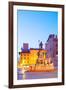 Italy, Emilia Romagana, Bologna. Piazza Maggiore with the Neptune Statue and Fountain.-Ken Scicluna-Framed Photographic Print