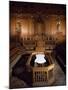 Italy, Emilia-Romagna, Bologna, Archiginnasio Palace, Interior of Anatomy Theatre-null-Mounted Giclee Print