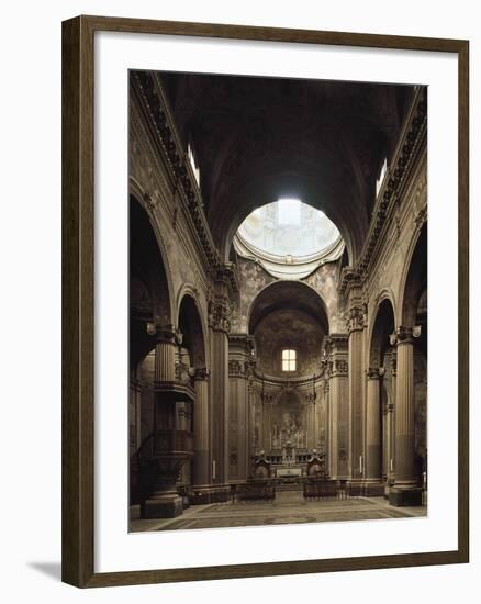 Italy, Emilia-Romagna, Bologna, Interior of Saints Bartholomew and Gaetano Church-null-Framed Giclee Print