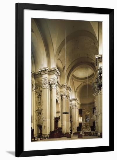 Italy, Emilia-Romagna, Bologna, Interior of San Salvatore Church-null-Framed Giclee Print