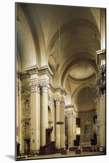 Italy, Emilia-Romagna, Bologna, Interior of San Salvatore Church-null-Mounted Giclee Print