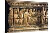 Italy, Emilia-Romagna, Bologna, Saint Dominic Basilica, Reginald of Orleans Sarcophagus Detail-null-Stretched Canvas