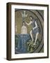 Italy, Emilia Romagna, Ravenna, Arian Baptistery, Cupula, Baptism of Christ, Mosaic-null-Framed Giclee Print