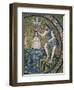 Italy, Emilia Romagna, Ravenna, Arian Baptistery, Cupula, Baptism of Christ, Mosaic-null-Framed Giclee Print