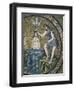 Italy, Emilia Romagna, Ravenna, Arian Baptistery, Cupula, Baptism of Christ, Mosaic-null-Framed Giclee Print