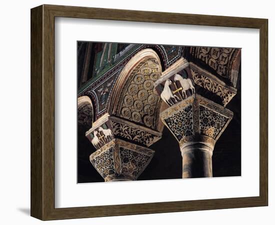 Italy, Emilia-Romagna, Ravenna, Basilica of San Vitale, Interior Detail-null-Framed Giclee Print