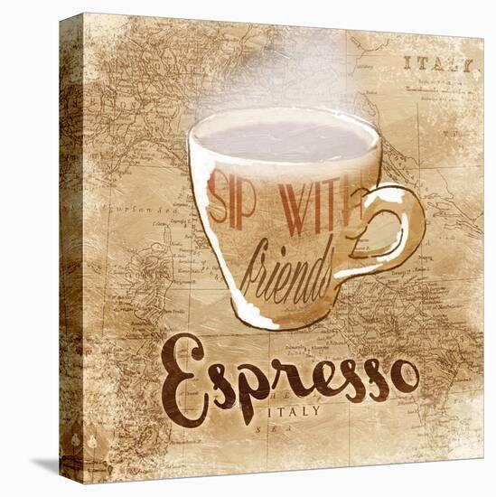 Italy espresso-OnRei-Stretched Canvas