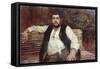 Italy, Ferrara, the Gardener of the Veil-Picard-null-Framed Stretched Canvas