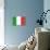 Italy Flag Art Print Poster-null-Poster displayed on a wall