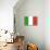 Italy Flag Art Print Poster-null-Poster displayed on a wall