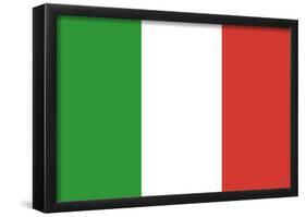 Italy Flag Art Print Poster-null-Framed Poster