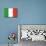 Italy Flag Art Print Poster-null-Mounted Poster displayed on a wall