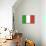 Italy Flag Art Print Poster-null-Mounted Poster displayed on a wall