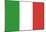 Italy Flag Art Print Poster-null-Mounted Poster