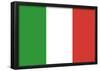 Italy Flag Art Print Poster-null-Framed Poster