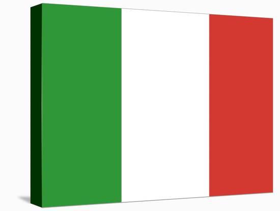 Italy Flag Art Print Poster-null-Stretched Canvas