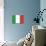 Italy Flag Art Print Poster-null-Poster displayed on a wall