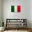 Italy Flag Design with Wood Patterning - Flags of the World Series-Philippe Hugonnard-Art Print displayed on a wall