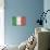 Italy Flag Distressed Art Print Poster-null-Poster displayed on a wall