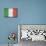 Italy Flag Distressed Art Print Poster-null-Mounted Poster displayed on a wall
