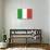 Italy Flag-null-Art Print displayed on a wall