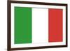 Italy Flag-null-Framed Art Print