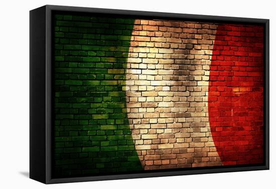 Italy Flag-kwasny221-Framed Stretched Canvas