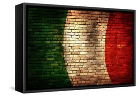 Italy Flag-kwasny221-Framed Stretched Canvas