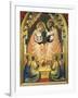 Italy, Florence, Basilica of Holy Cross, Bandini Baroncelli Chapel, Coronation of Virgin-Giotto di Bondone-Framed Giclee Print