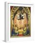 Italy, Florence, Basilica of Holy Cross, Bandini Baroncelli Chapel, Coronation of Virgin-Giotto di Bondone-Framed Giclee Print